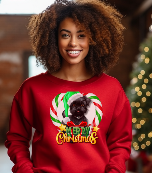 Affenpincher Christmas sweatshirt